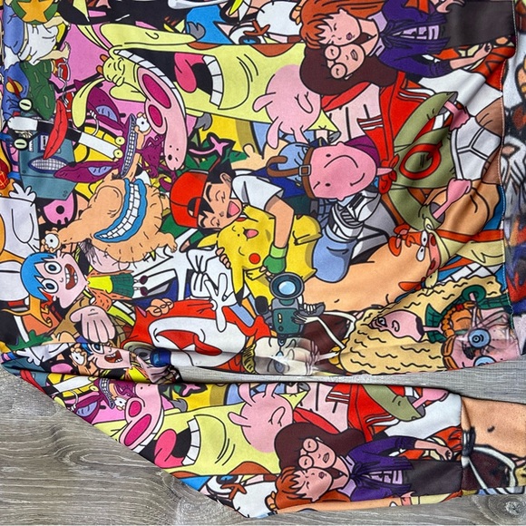 RARE Nickelodeon Cartoon Network Sweatshirt Adult Shirt TV Show Character Print - Picture 14 of 14